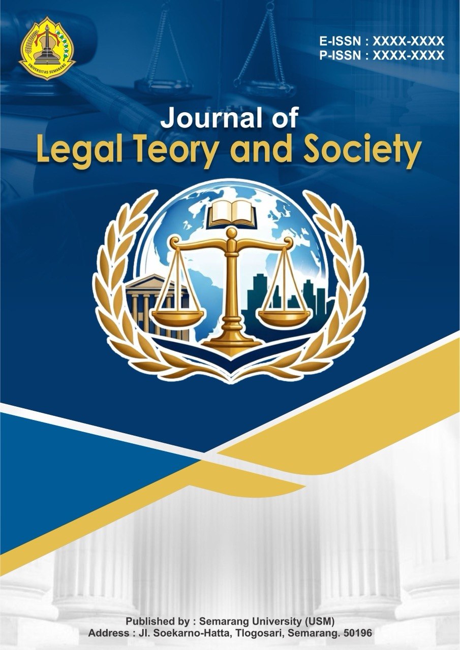 					View Vol. 1 No. 2 (2026): May: Journal of Legal Teory and Society
				