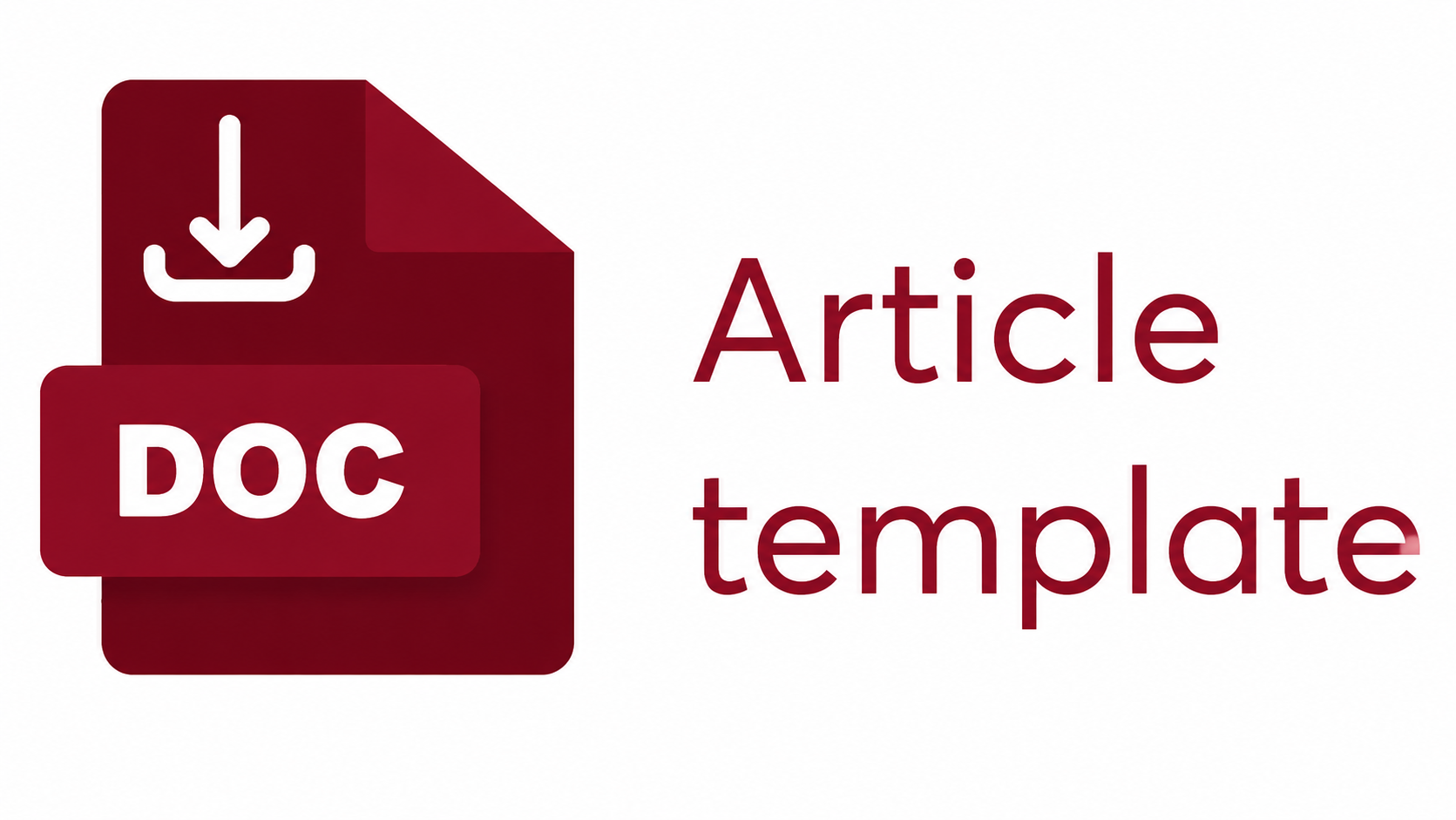 Article Template